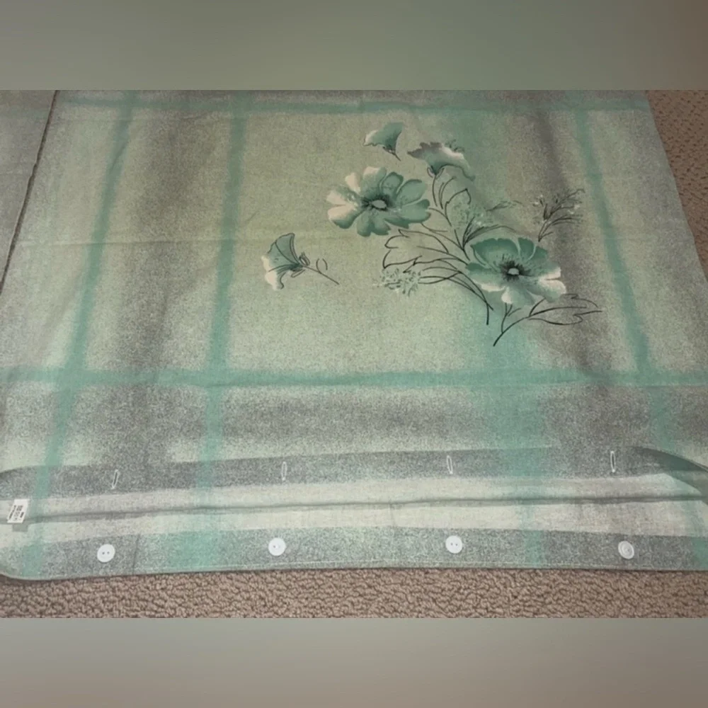 Set of 2 Oversized Vintage Floral Pillow Shams Cotton Cottagecore Pillowcases